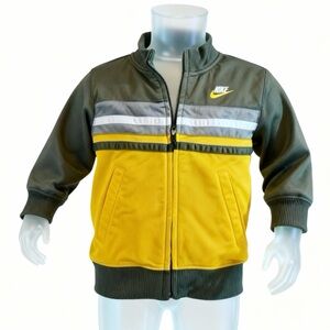 Nike Sporty Track Zip-Up Jacket Gym Athletic All Seasons Kidcore Unisex